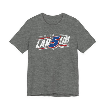 Kyle Larson #5 Speed Slash Distressed T-Shirt