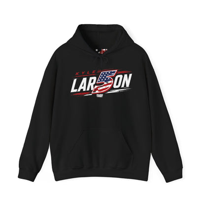Kyle Larson #5 Americana Flag Racing Hoodie
