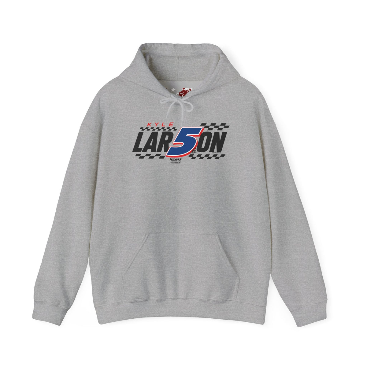 Kyle Larson #5 Checkered Flag Hoodie