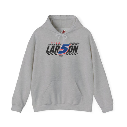 Kyle Larson #5 Checkered Flag Hoodie