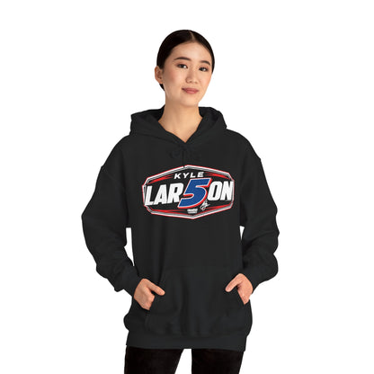 Kyle Larson #5 Shield Signature Hoodie