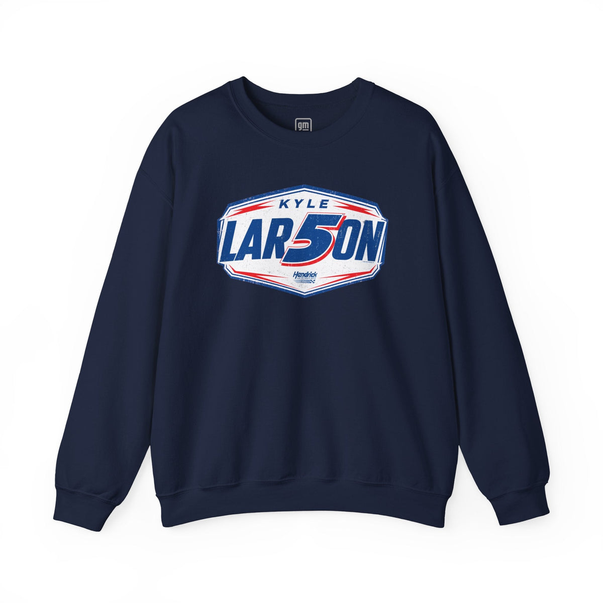 Kyle Larson #5 Shield Fill Crewneck Sweatshirt