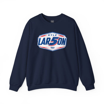 Kyle Larson #5 Shield Fill Crewneck Sweatshirt