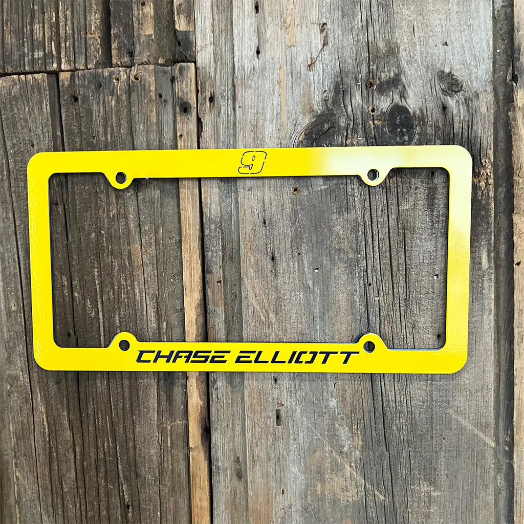Chase Elliott #9 Car Tag Frame