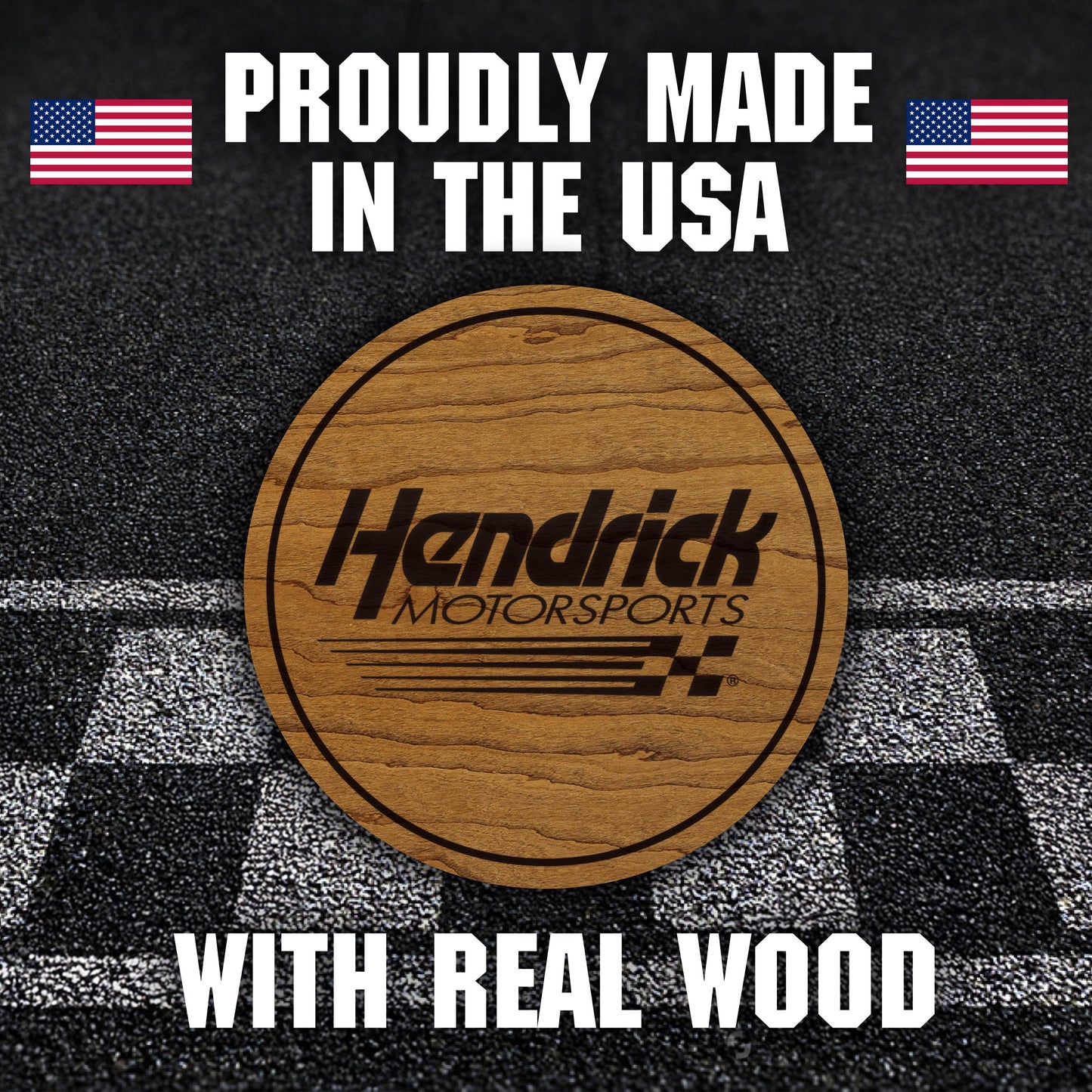 Hendrick Motorsports Wooden Coaster 4-Pack