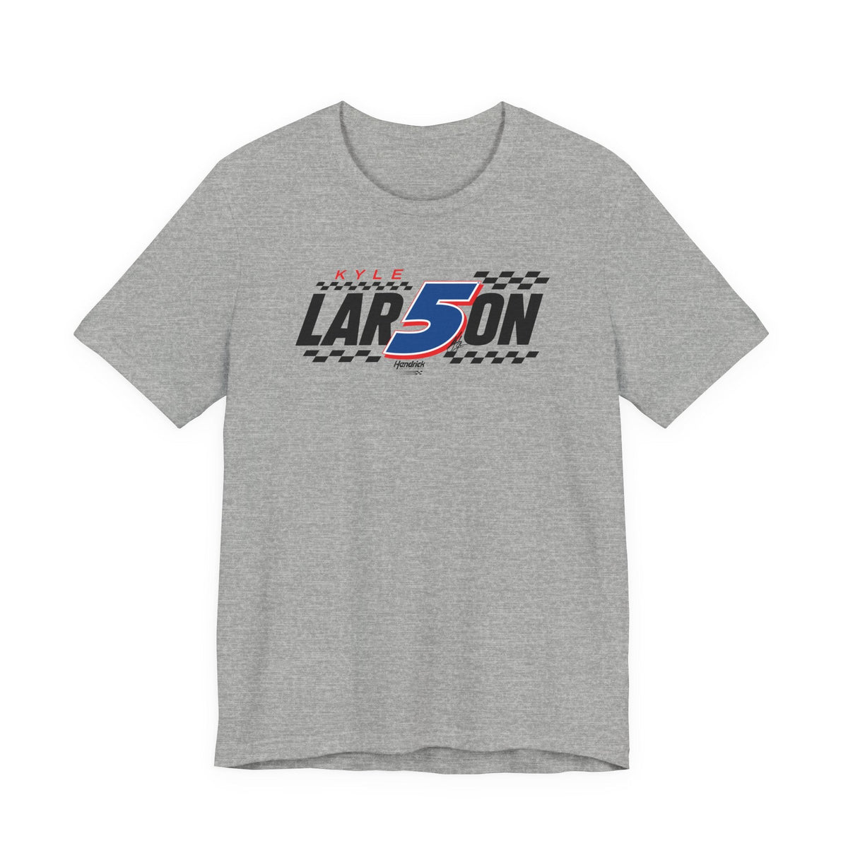 Kyle Larson #5 Checkered Flag T-Shirt