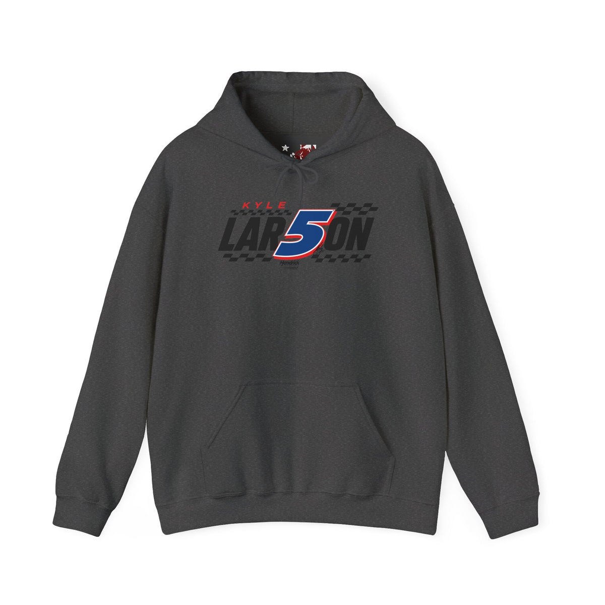 Kyle Larson #5 Checkered Flag Hoodie