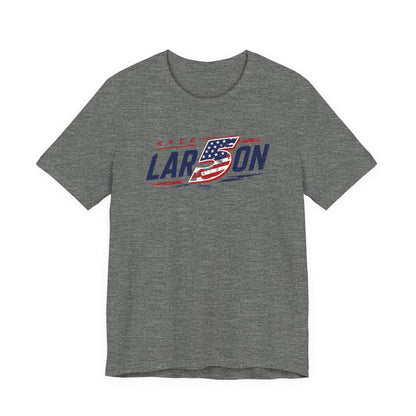Kyle Larson #5 Americana Flag Racing T-Shirt
