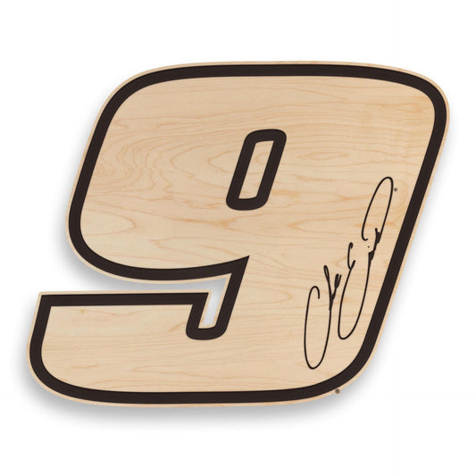 Chase Elliott # 9 Wooden Wall Hanging