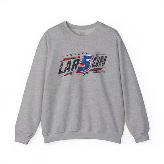 Kyle Larson #5 Speed Distressed Crewneck Sweatshirt