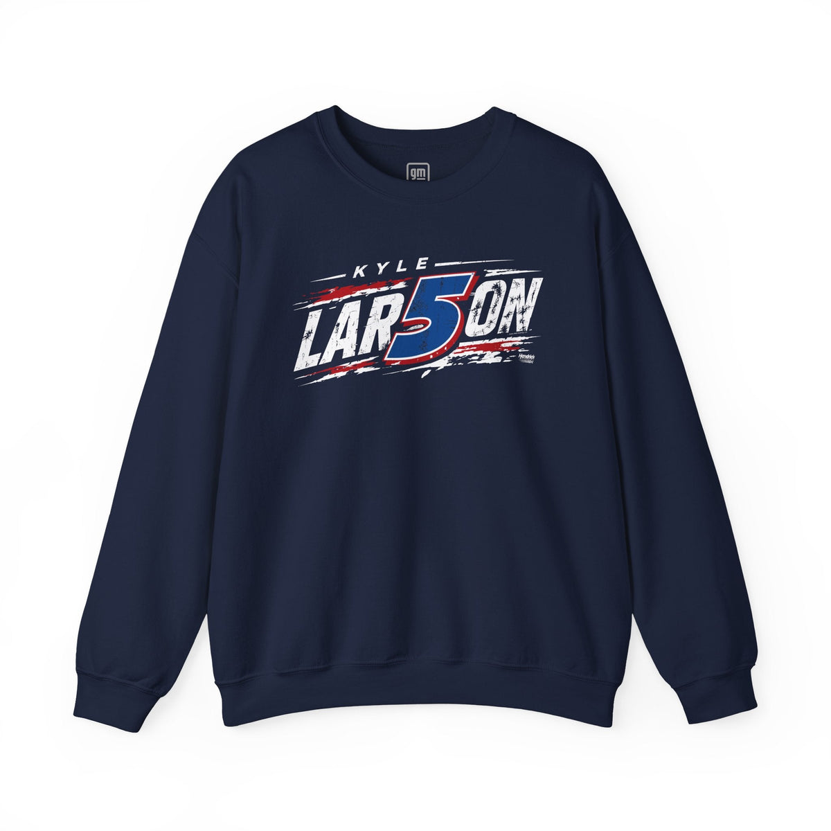 Kyle Larson #5 Speed Distressed Crewneck Sweatshirt