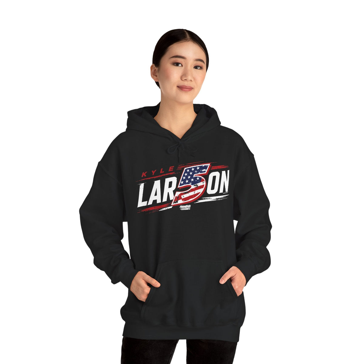 Kyle Larson #5 Americana Flag Racing Hoodie