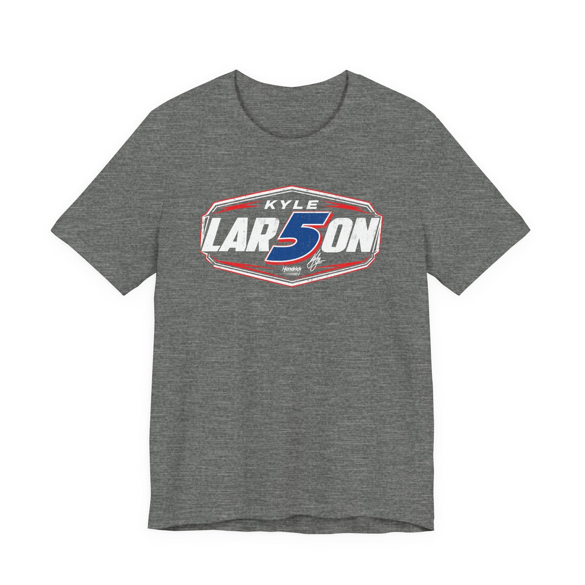 Kyle Larson #5 Dark Shield Signature T-Shirt