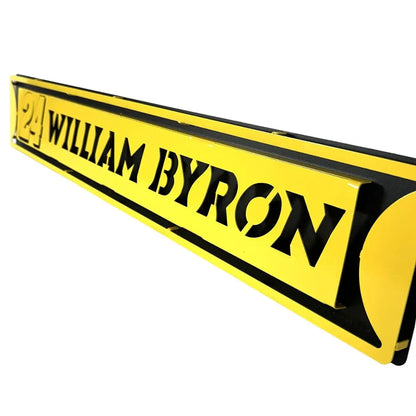 William Byron #24 Street Sign