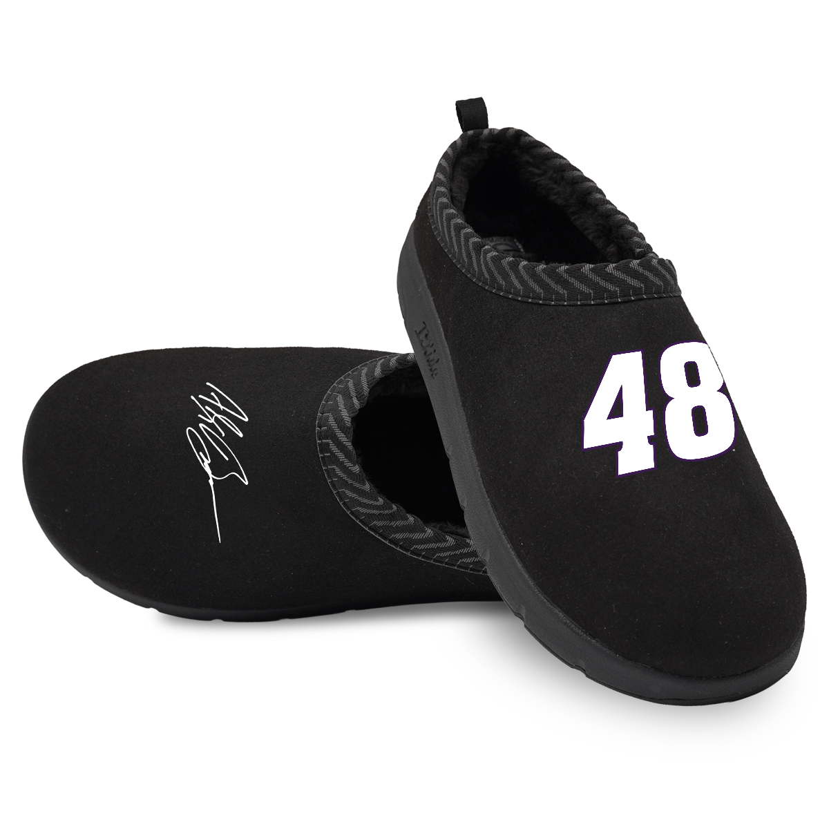 Alex Bowman #48 Number & Signature Slippers