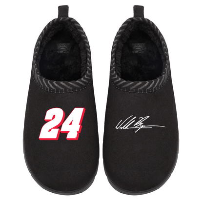 William Byron #24 Number & Signature Slippers
