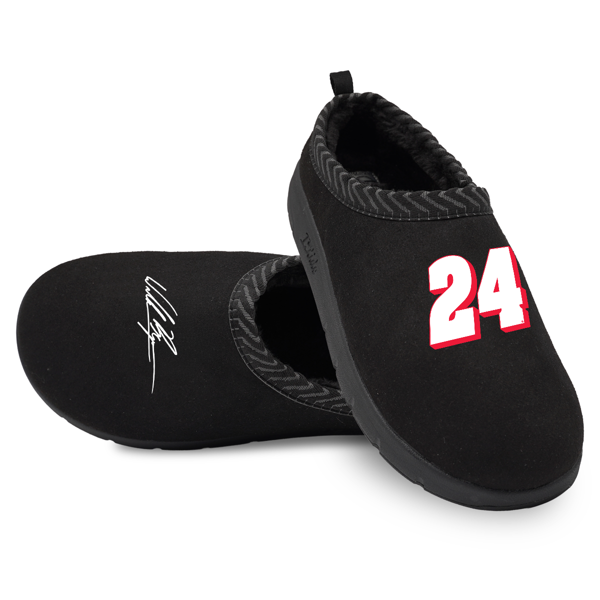 William Byron #24 Number & Signature Slippers