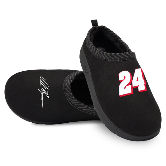 William Byron #24 Number & Signature Slippers