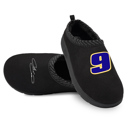 Chase Elliott #9 Number & Signature Slippers