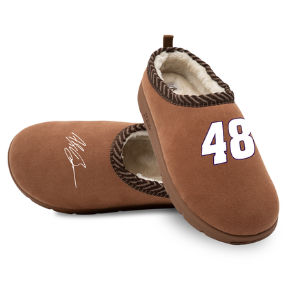 Alex Bowman #48 Number & Signature Slippers