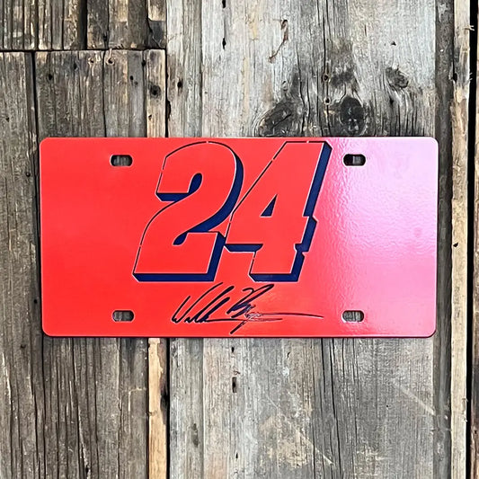 William Byron #24 Car Tag