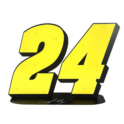 William Byron #24 2' Base Sign
