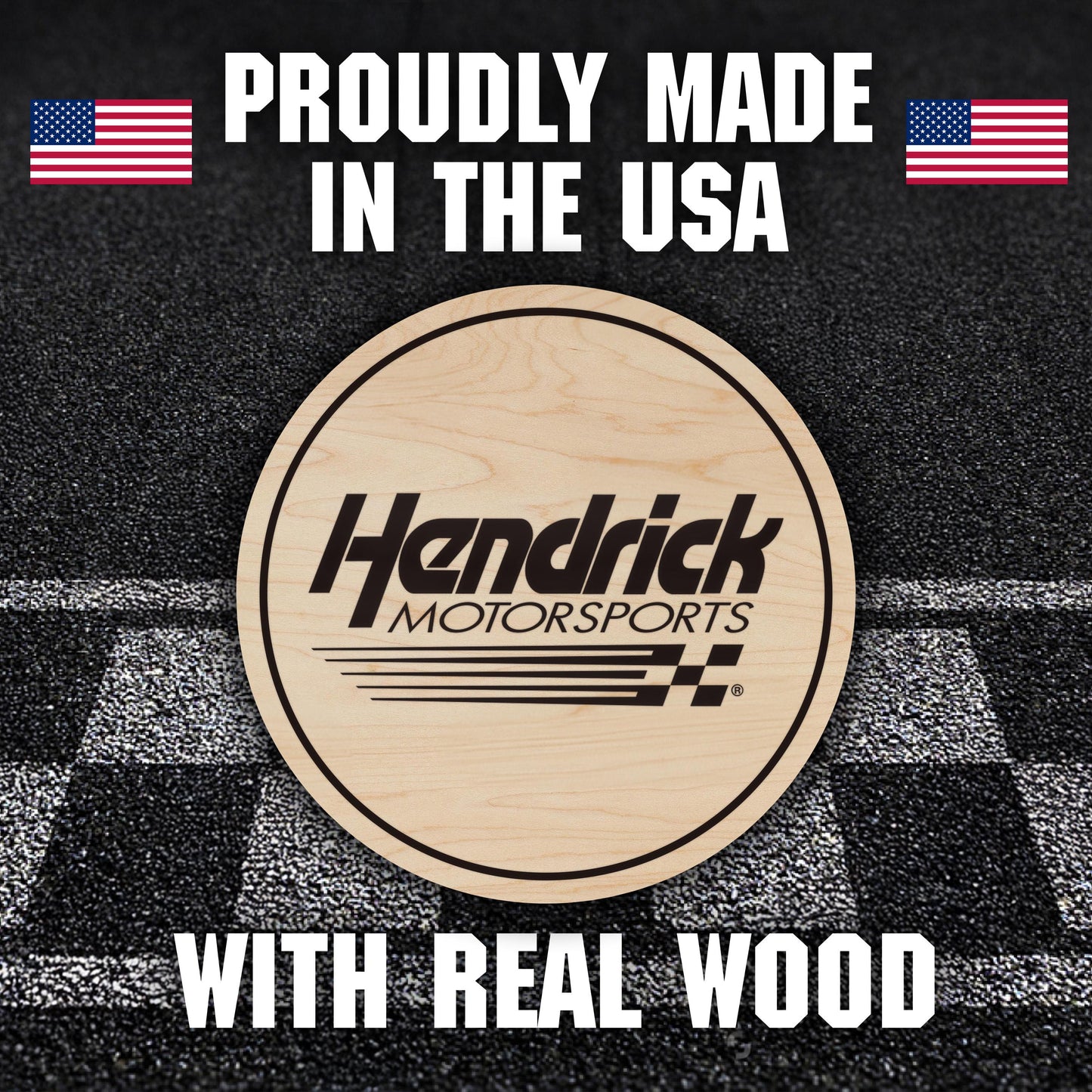 Hendrick Motorsports Wooden Coaster 4-Pack