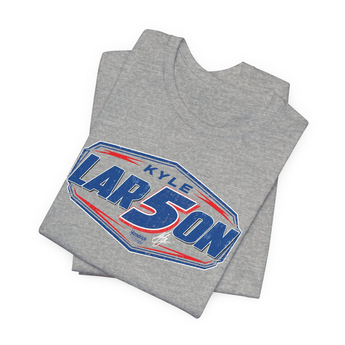 Kyle Larson #5 Dark Shield Signature T-Shirt