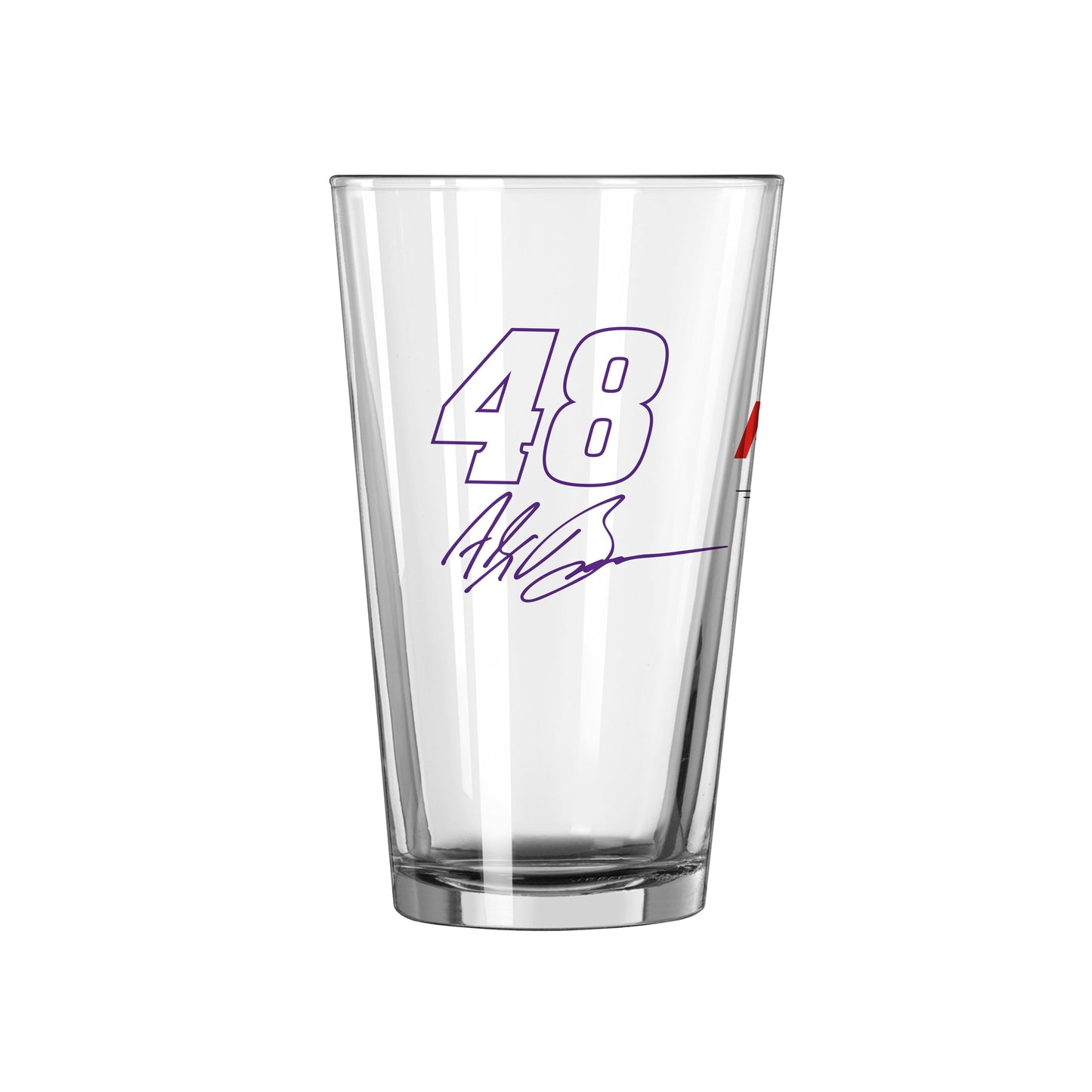 Alex Bowman #48 16oz Gameday Alternate Pint Glass