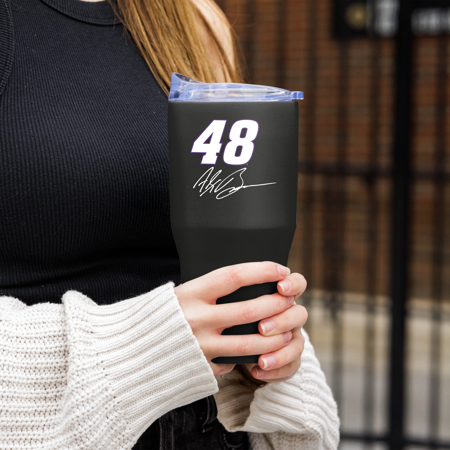 Alex Bowman #48 30oz Flipside Powder Coat Tumbler