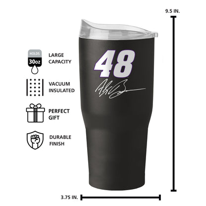 Alex Bowman #48 30oz Flipside Powder Coat Tumbler