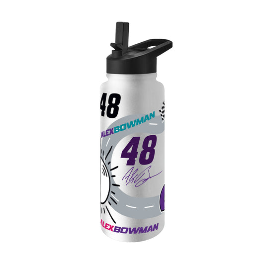 Alex Bowman #48 34oz Native Alternate Quencher Bottle