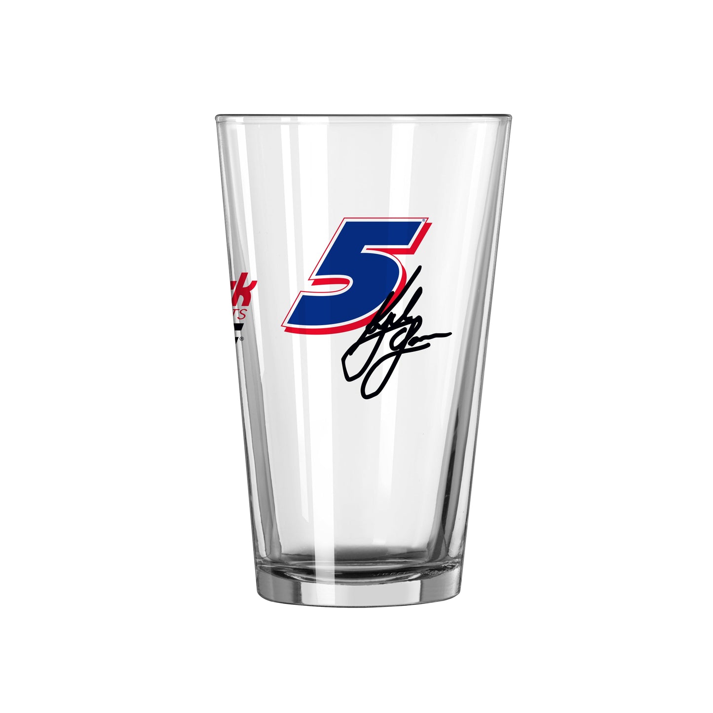 Kyle Larson #5 16oz Gameday Alternate Pint Glass
