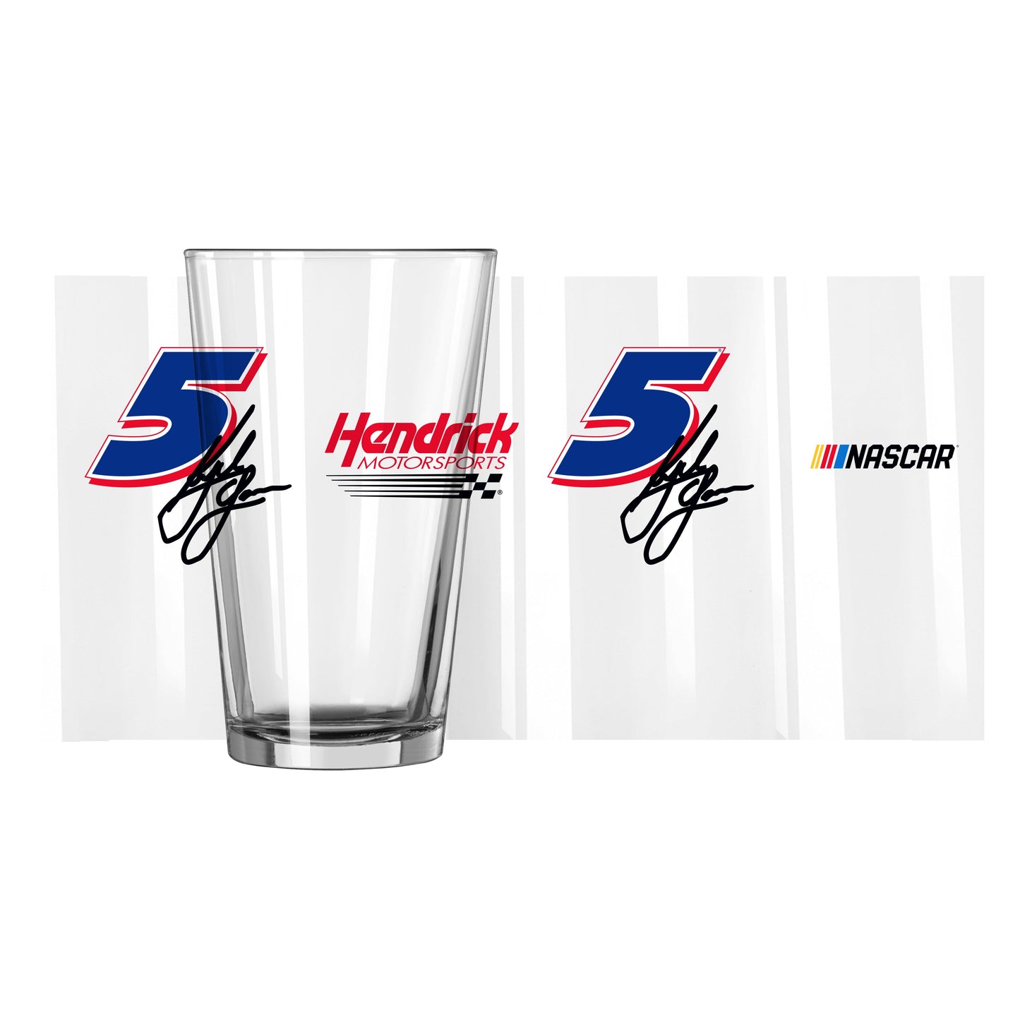 Kyle Larson #5 16oz Gameday Alternate Pint Glass