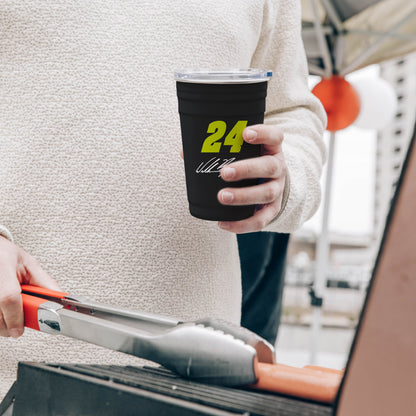 William Byron #24 22oz Flipside Stainless Cup