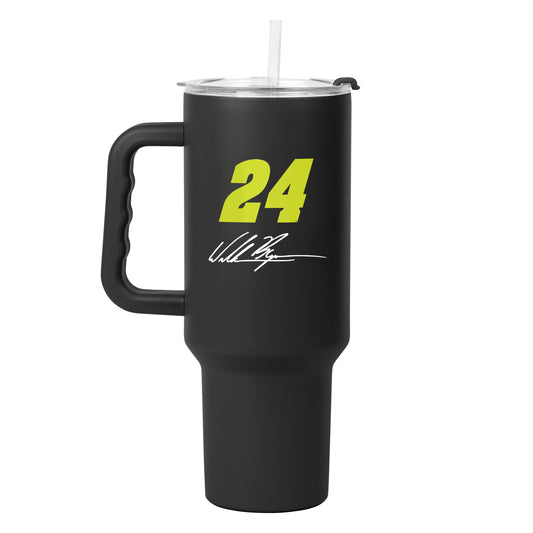 William Byron #24 40oz Flipside Powder Coat Tumbler