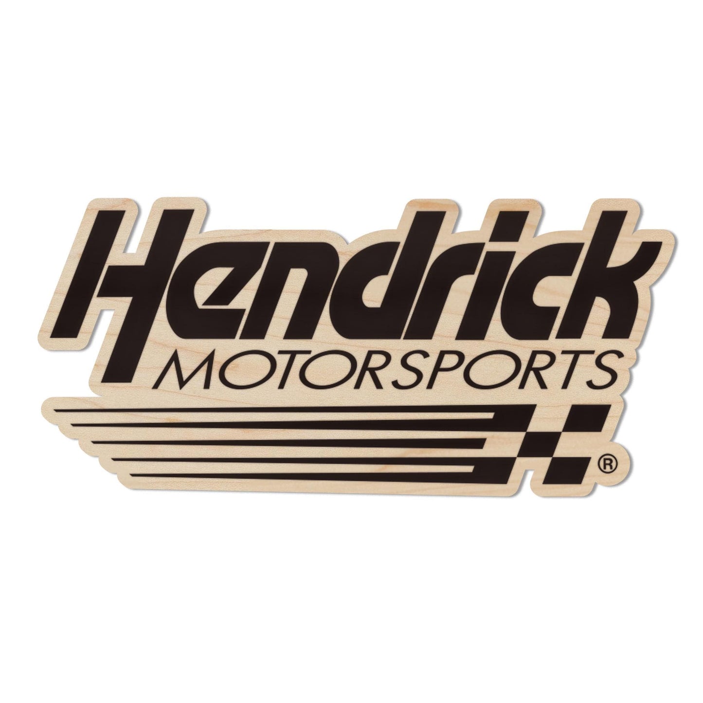 Hendrick Motorsports Logo Wooden Magnet