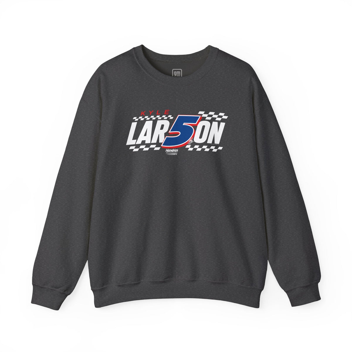Kyle Larson #5 Checkered Flag Crewneck Sweatshirt