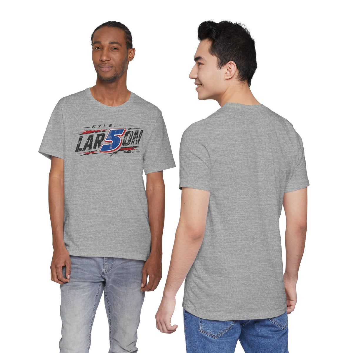 Kyle Larson #5 Speed Slash Distressed T-Shirt