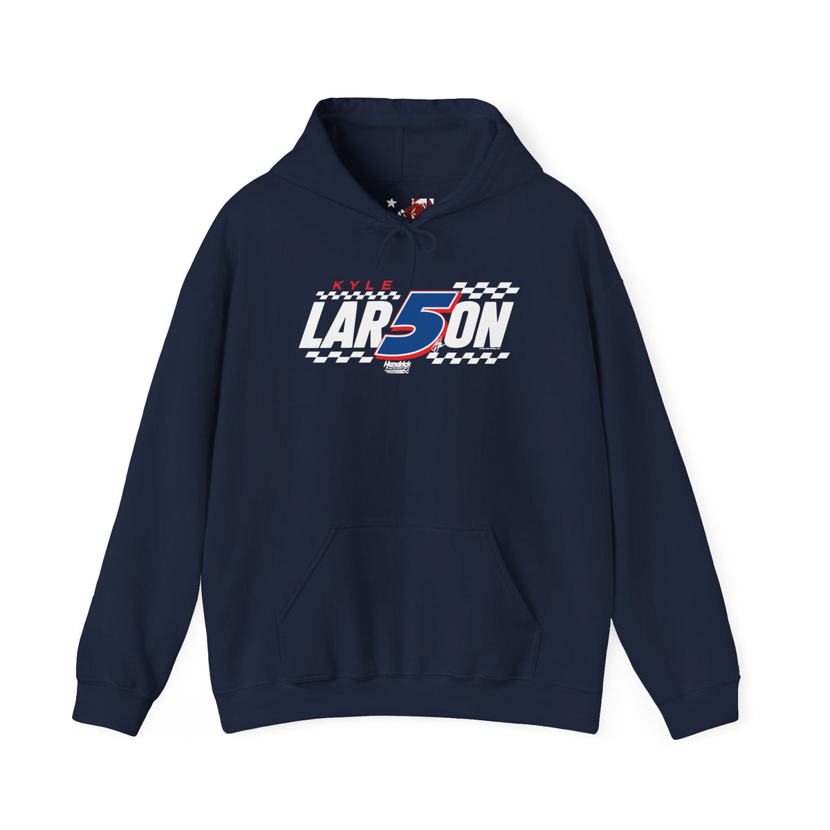 Kyle Larson #5 Checkered Flag Hoodie