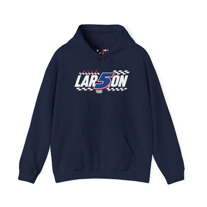 Kyle Larson #5 Checkered Flag Hoodie