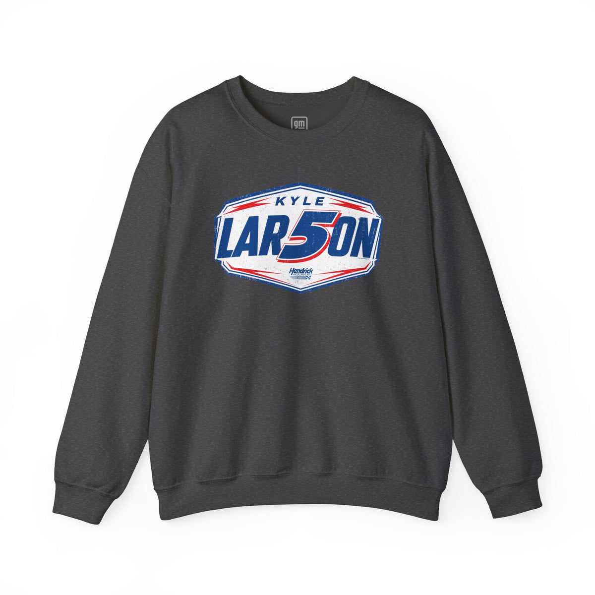 Kyle Larson #5 Shield Fill Crewneck Sweatshirt
