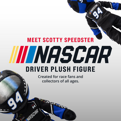 NASCAR Scotty Speedster Racecar Driver 14" Plush Figure