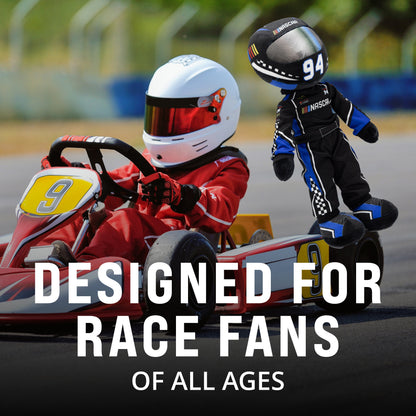 NASCAR Scotty Speedster Racecar Driver 14" Plush Figure