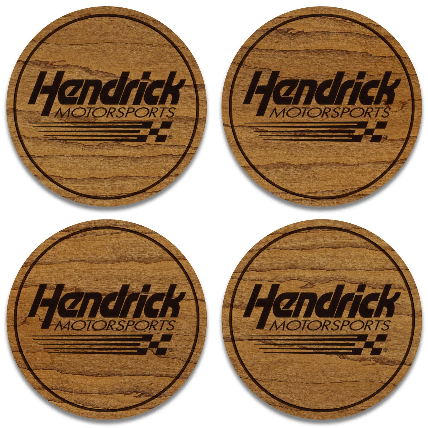 Hendrick Motorsports Wooden Coaster 4-Pack