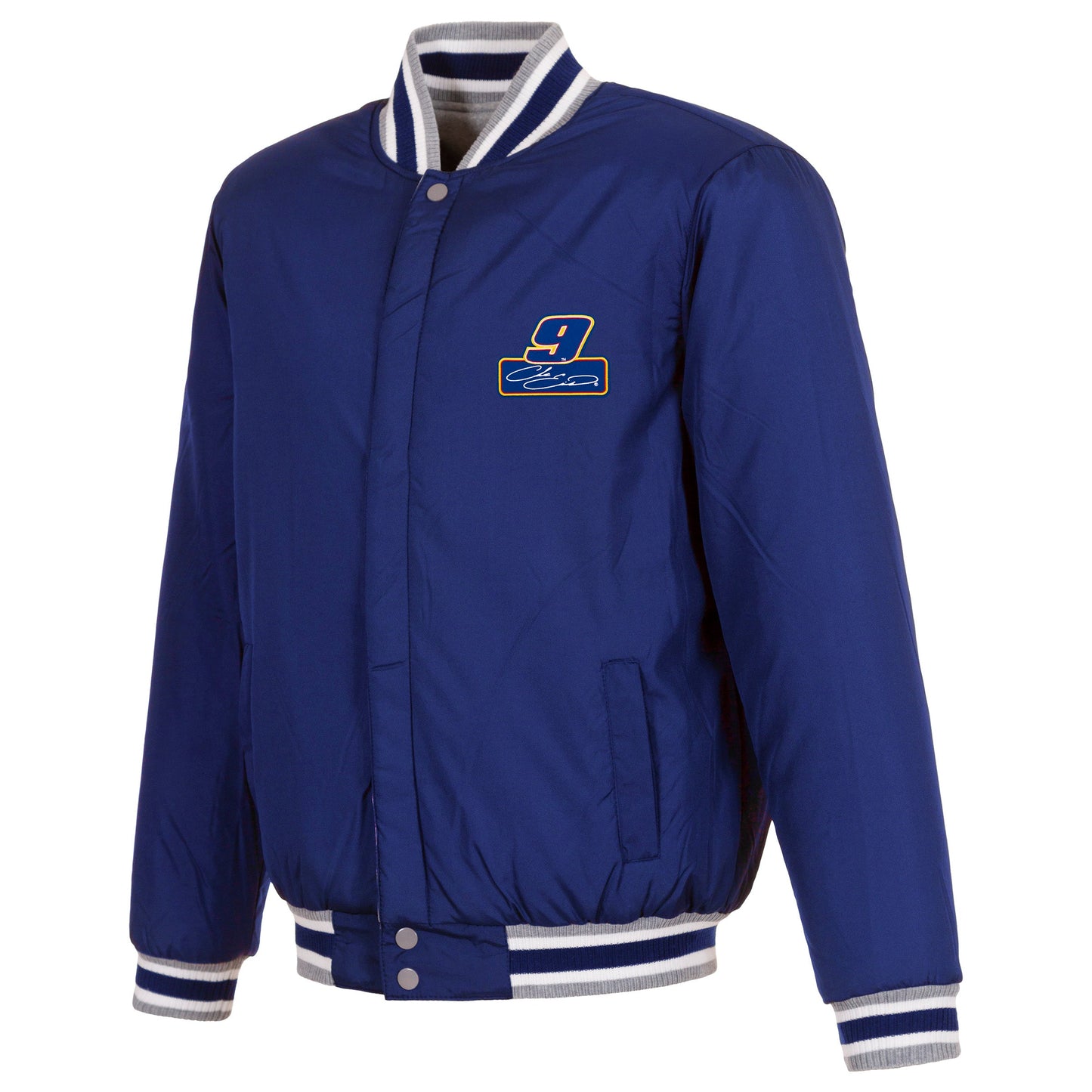 Chase Elliott #9 Reversible Two-Tone Fleece Jacket