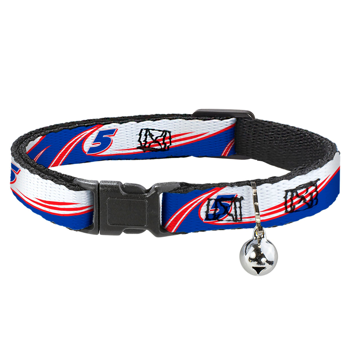 Kyle Larson #5 Car Scheme Breakaway Cat Collar with Bell