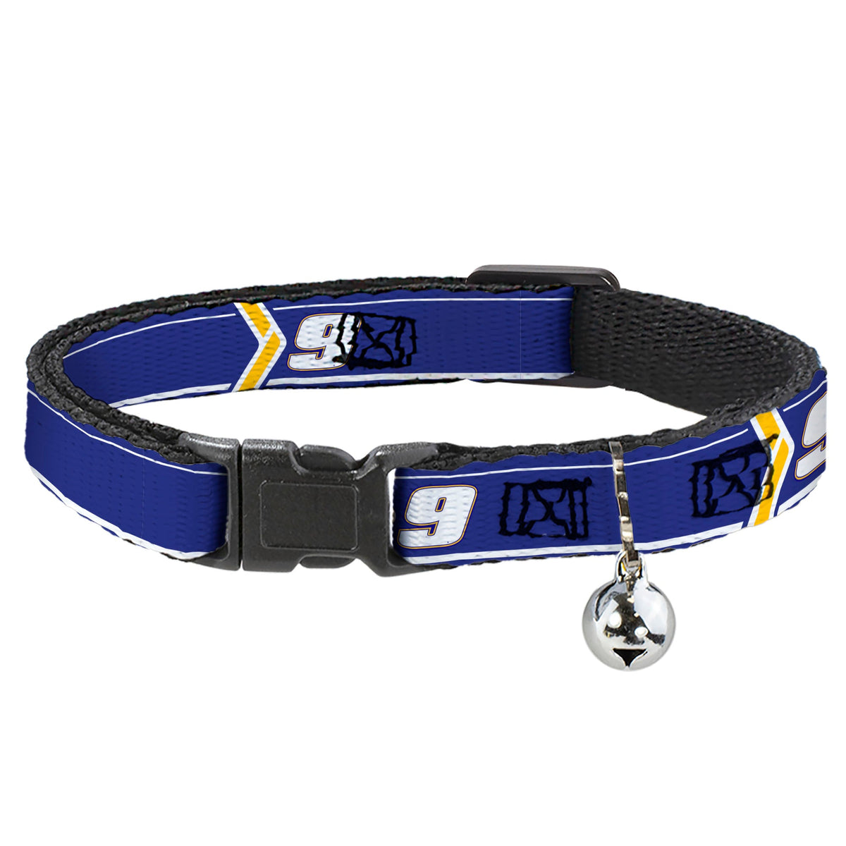 Chase Elliott #9 Car Scheme Breakaway Cat Collar with Bell
