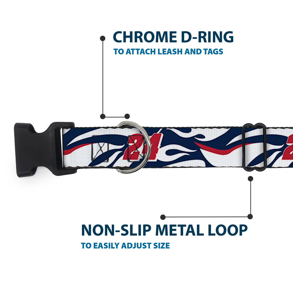 William Byron #24 Car Scheme Plastic Clip Collar