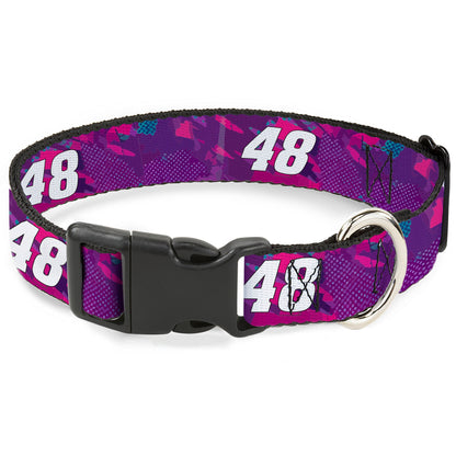 Alex Bowman #48 Car Scheme Plastic Clip Collar